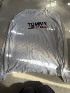 TOMMY JEANS ホワイト長袖カットソー サイズ1
