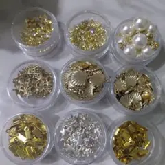 ハンドメイド資材まとめ売り、金属パーツなど