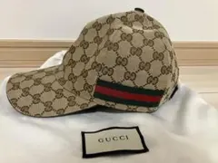 ウェブ ストライプ付き GGキャンバス ベースボールキャップ(M58)