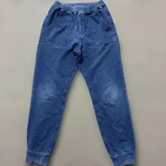 GU 　ジーユー　デニムジョガーパンツ　150