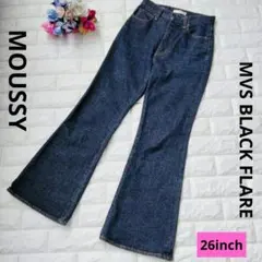 マウジー MOUSSY MVS FLARE デニム インディゴ 赤耳 26