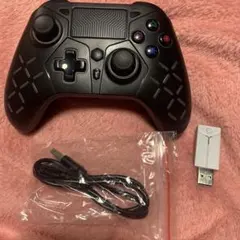 新品未使用PS5 コントローラー 無線　有線接続 2.4Gレシーバー付き