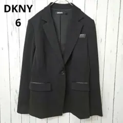 美品✨DKNY 黒 テーラードジャケット 6 M相当 レディース