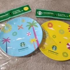 Starbucks メラミンプレート 2枚セットのサムネイル