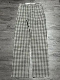 (古着)総丈115 日本製 チェック wool 上質 希少 ヴィンテージ