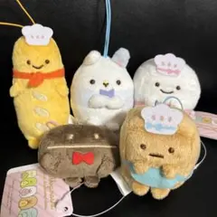 すみっコぐらし　あつまるんですいろんななかま　ゴムひも付きマスコット