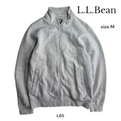 エルエルビーン　L.L.Bean フルジップ スウェット グレー M L65のサムネイル