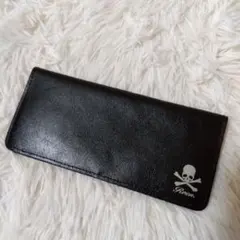 Roen 長財布 ブラック スカルロゴ