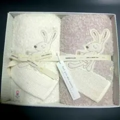 今治タオル　kontex ウサギ刺繍