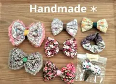 ヘアクリップ パッチン まとめ売り　セット ハンドメイド　ベビー　キッズ