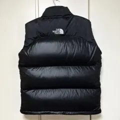 美品✨NORTH ノースフェイス ヌプシ　ダウンベスト　センターロゴ　L サイズ