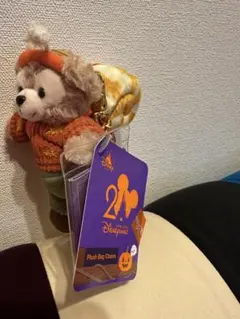 香港ディズニーランド限定！ダッフィー ハロウィン　ぬいぐるみバッチ　ぬいば