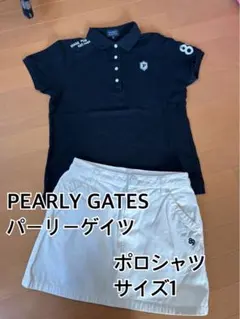 PEARLY GATES パーリーゲイツ ゴルフ半袖ポロシャツ