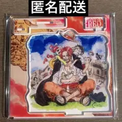 名場面ジオラマフィギュア　ワンピース　シャンクス　ウタ　ルフィ　RED