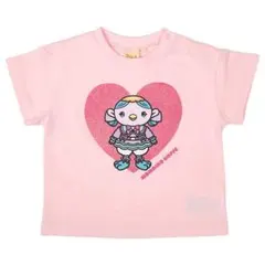 新品 ファンターネ ももいろほっぺ 半袖Tシャツ 100 みもものサムネイル