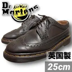 514【希少・英国製】ドクターマーチン 25cm ウイングチップ