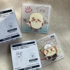 ちいかわ アクリルシーンクリップ ビスケット ラッコ　シーサー