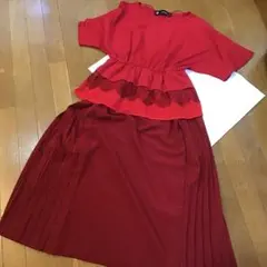 お値引き♡秋に❤️GUコラボアンダーカバー　ロングワンピース美品