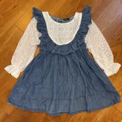 URBAN CHERRY デニムワンピース 110cmのサムネイル