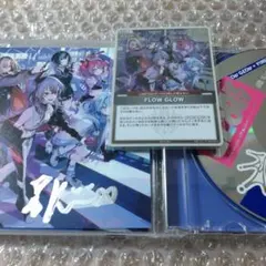 綺々羅々ヴィヴィ　直筆サイン　FLOW GLOW 1st EC数量限定盤