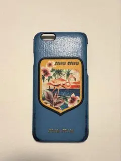 MIU MIU フラミンゴワッペン　iPhoneケースのサムネイル