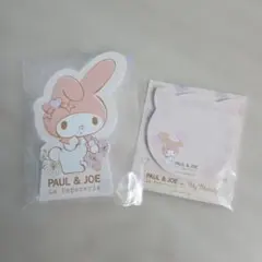 最終値下【GWセールPAUL & JOE My Melody メモ帳& 付箋新品のサムネイル