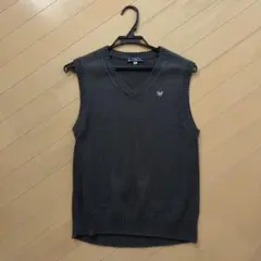 OLIVE des OLIVE グレー Vネック スクールベスト S サイズ