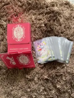 ポケカ　ニンフィア　フリップデッキケース　デッキシールド64枚