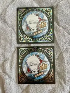 坂田銀時 銀魂 グッズセット②銀魂わーるど 缶バッジ - メルカリ