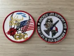 米軍と自衛隊による共同演習　バリアント・シールド記念パッチセット