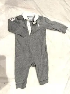 Ralph Lauren グレーロンパース 6M