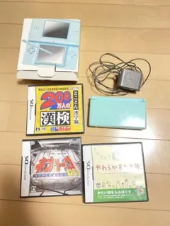 ニンテンドーDS lite + やわらか頭塾 + ネプリーグDS +漢検ソフト