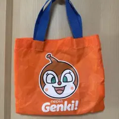 トートバッグ オレンジ　アンパンマン　バック　ドキンちゃん
