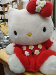 希少 サンリオ 2000年 ハローキティ ぬいぐるみ 特大 - メルカリ