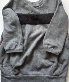 幼児チュニック　サイズ110 グレー。