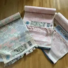 反物　絹100 越後伝承紬他