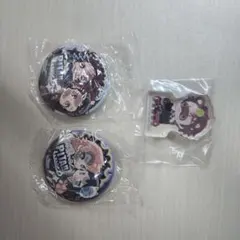 鬼滅の刃 アニメキャラクター 缶バッジ 3個セット