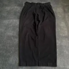 POLO RALPH LAUREN ツータックワイドチノパン ブラック系ポロチノ