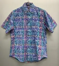 90's USA製 CLEVE マドラスチェック BDシャツ vintage