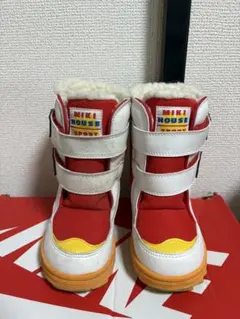 お値下げ✨️MIKI HOUSE 17cm スノーブーツ スポーツブーツ レッド