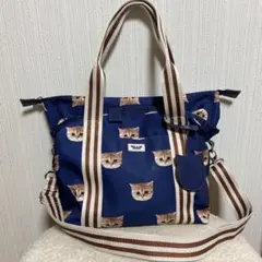 PAUL & JOE ポールアンドジョー 猫柄 2way トートバッグのサムネイル