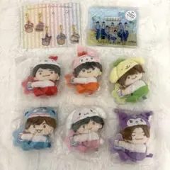 なにわ男子　サンリオ　ローソンコラボ　ぬいぐるみ　チャーム　アクスタ　まとめ売り