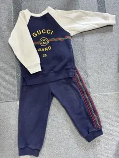 グッチ 5サイズ キッズ セットアップ ポロシャツ スウェットパンツ 