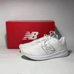 New Balance ホワイト スニーカー W413LW2 箱付