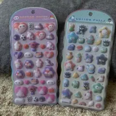 コットンパフィーシール　はぴだんぶい　ベイマックス　2種類セット【正規品】