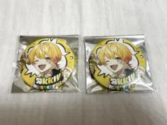 AMPTAKxCOLORS レインボーロード中77% あっきぃさん 缶バッジ２点