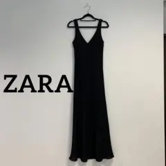 ZARA ブラック　ワンピース　ドレス