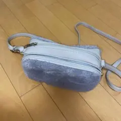 【美品】前後ファー ショルダーバッグ ハニーズ 高見え 上品 カード入れ付