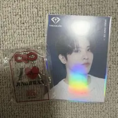 TREASURE ジョンファン トレカ お守りキーホールダーセット