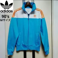 限定 90's adidas トラックジャケット 刺繍トレフォイル ヴィンテージ